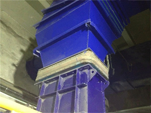 引風(fēng)機(jī)出口、入口非金屬蒙皮